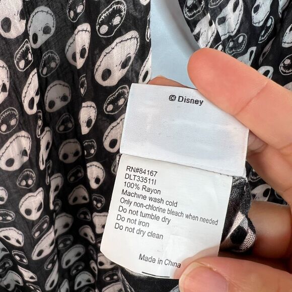 Vintage Disney Jack Skellington Scarf - Picture 3 of 3